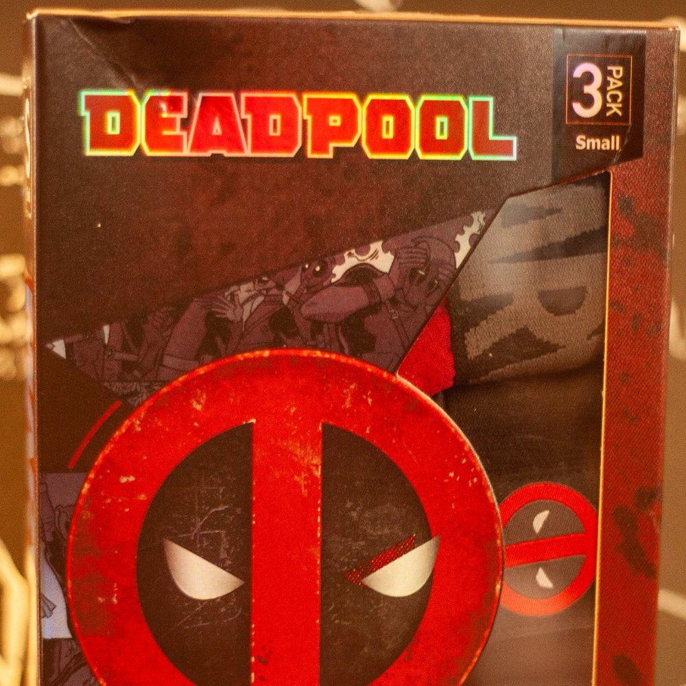 Marvel Deadpool Men's mesh boxer briefs 3-pack